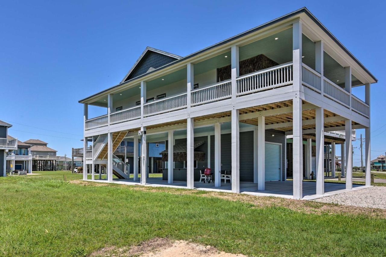 Bolivar Peninsula Beach House, Steps To Coast Ngoại thất bức ảnh