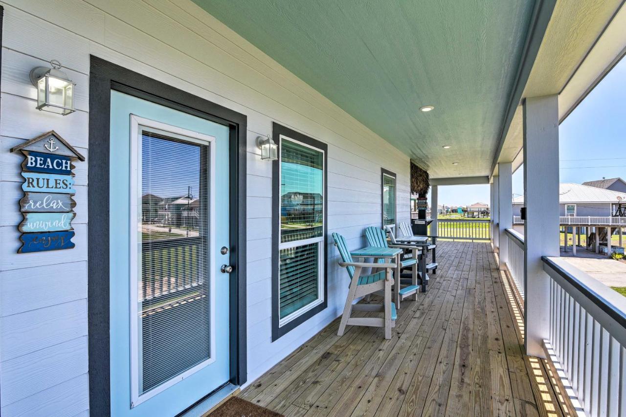Bolivar Peninsula Beach House, Steps To Coast Ngoại thất bức ảnh