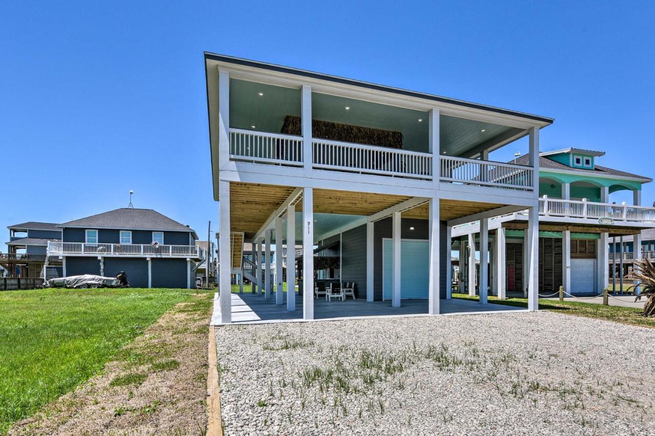 Bolivar Peninsula Beach House, Steps To Coast Ngoại thất bức ảnh
