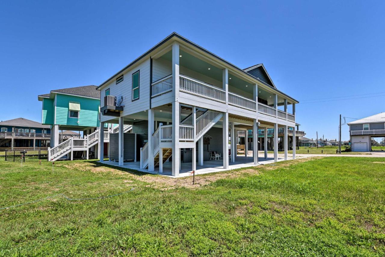 Bolivar Peninsula Beach House, Steps To Coast Ngoại thất bức ảnh